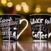SET OF 2 GOOD MORNING MUG SET